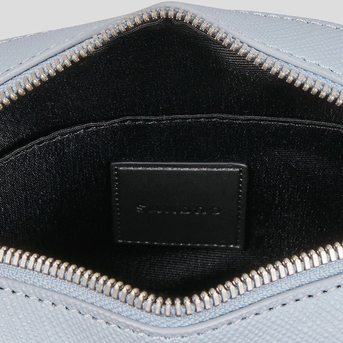 Sandro Small reconstituted leather bag