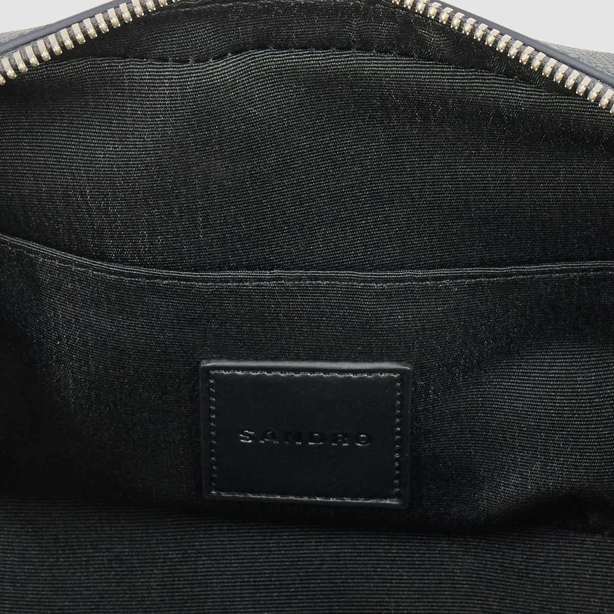 Sandro Small reconstitued leather bag