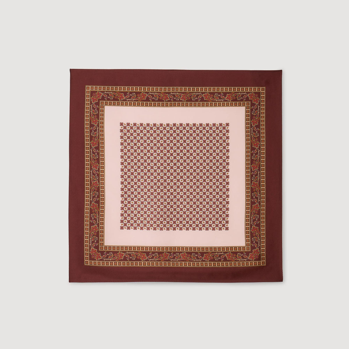 Sandro Placed print scarf
