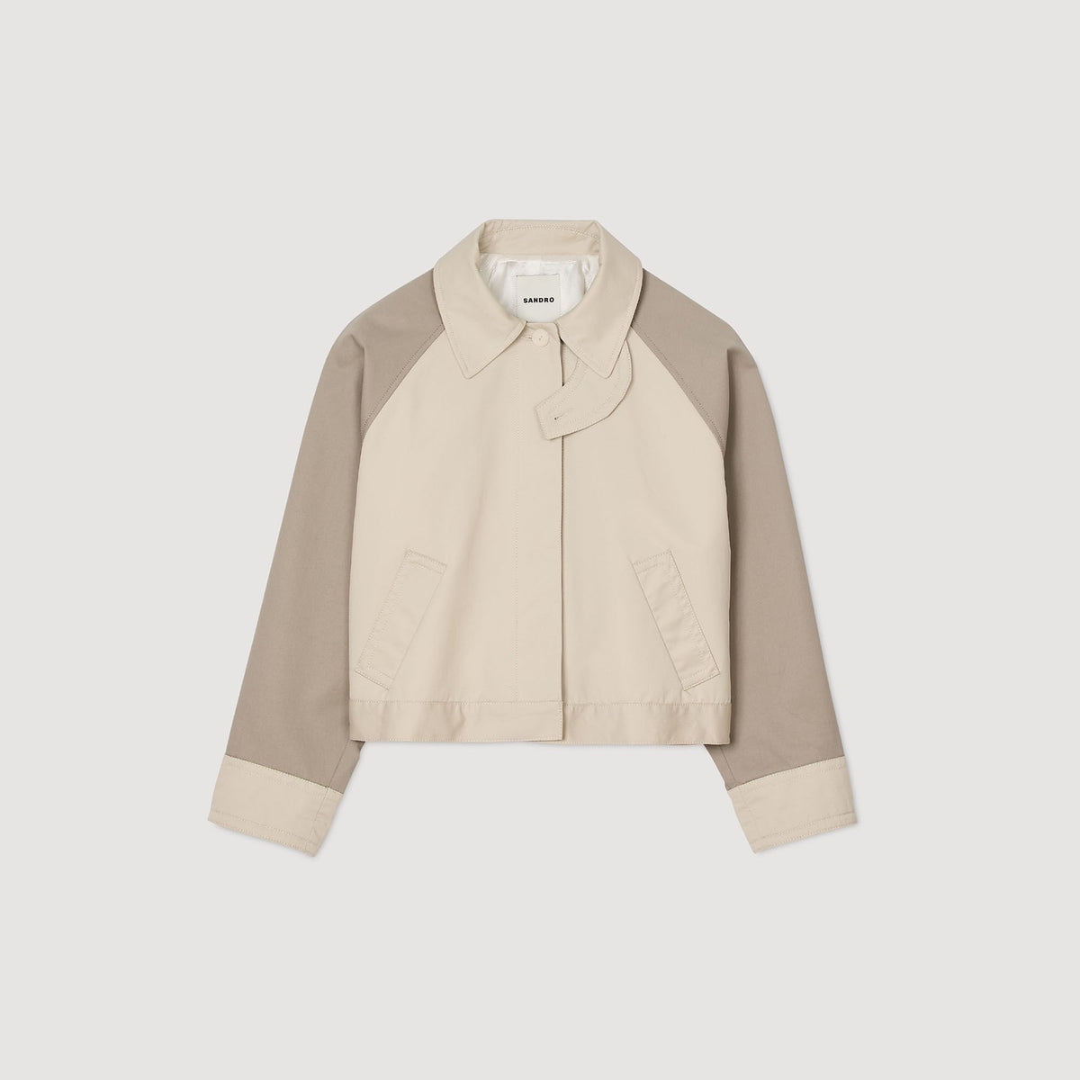 Sandro Two-tone jacket