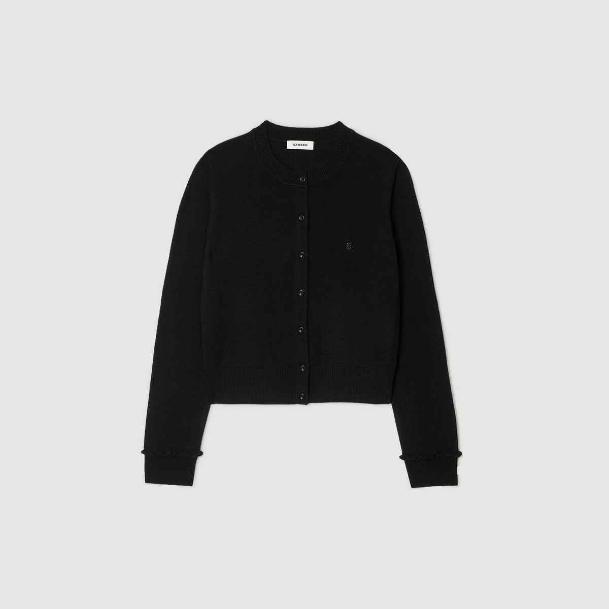 Sandro Ruffled cardigan