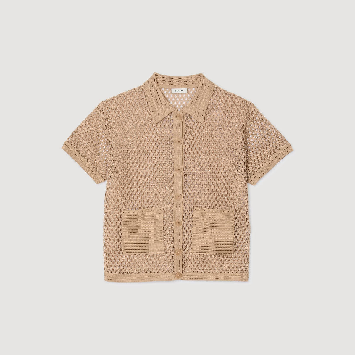 Sandro Rhinestone cardigan