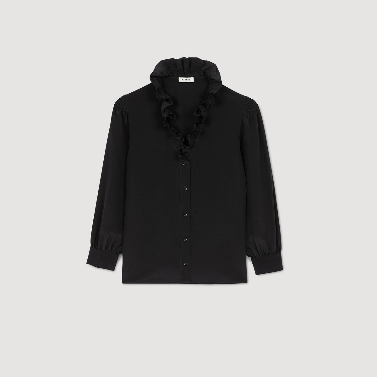 Sandro Flowy silk shirt