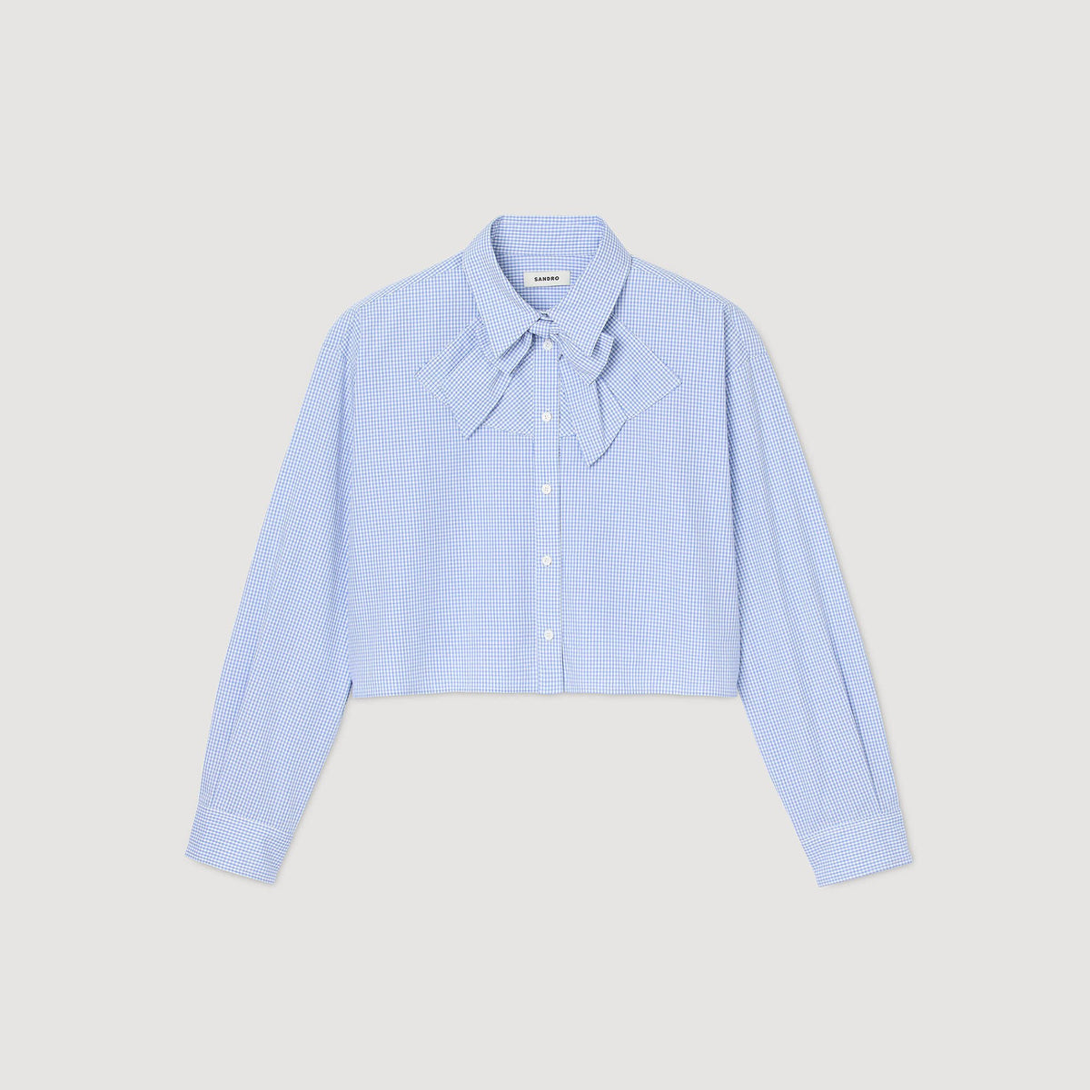 Sandro Bow collar shirt