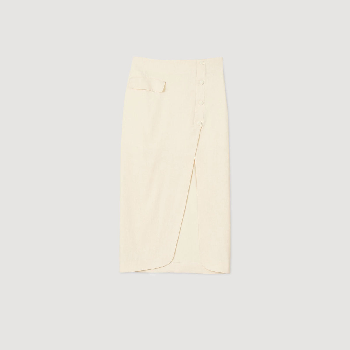 Sandro Maxi slit skirt