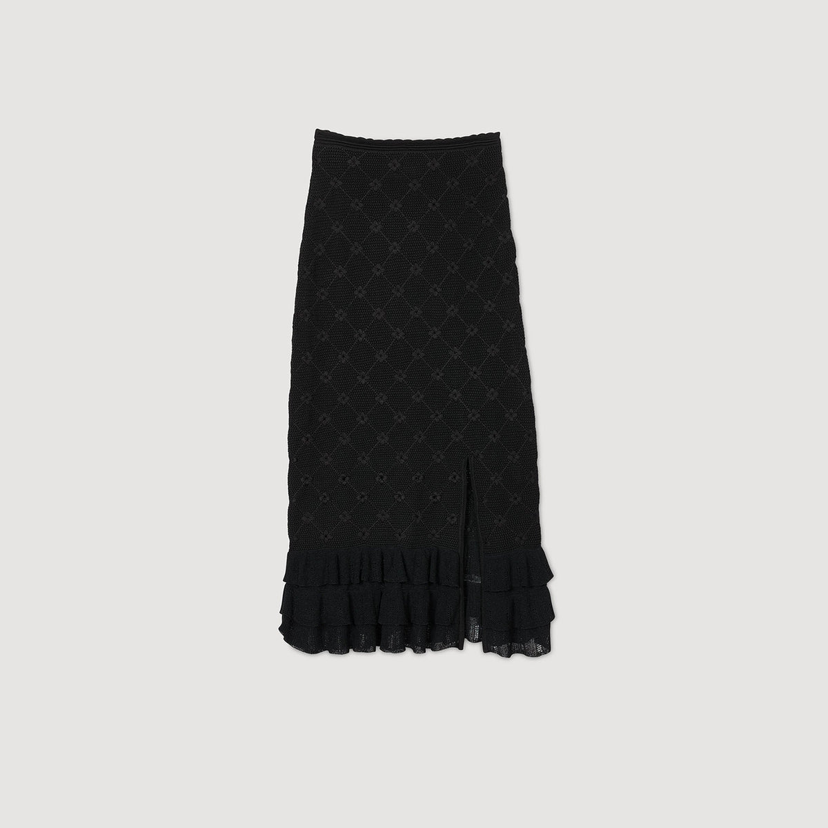 Sandro Knit midi skirt