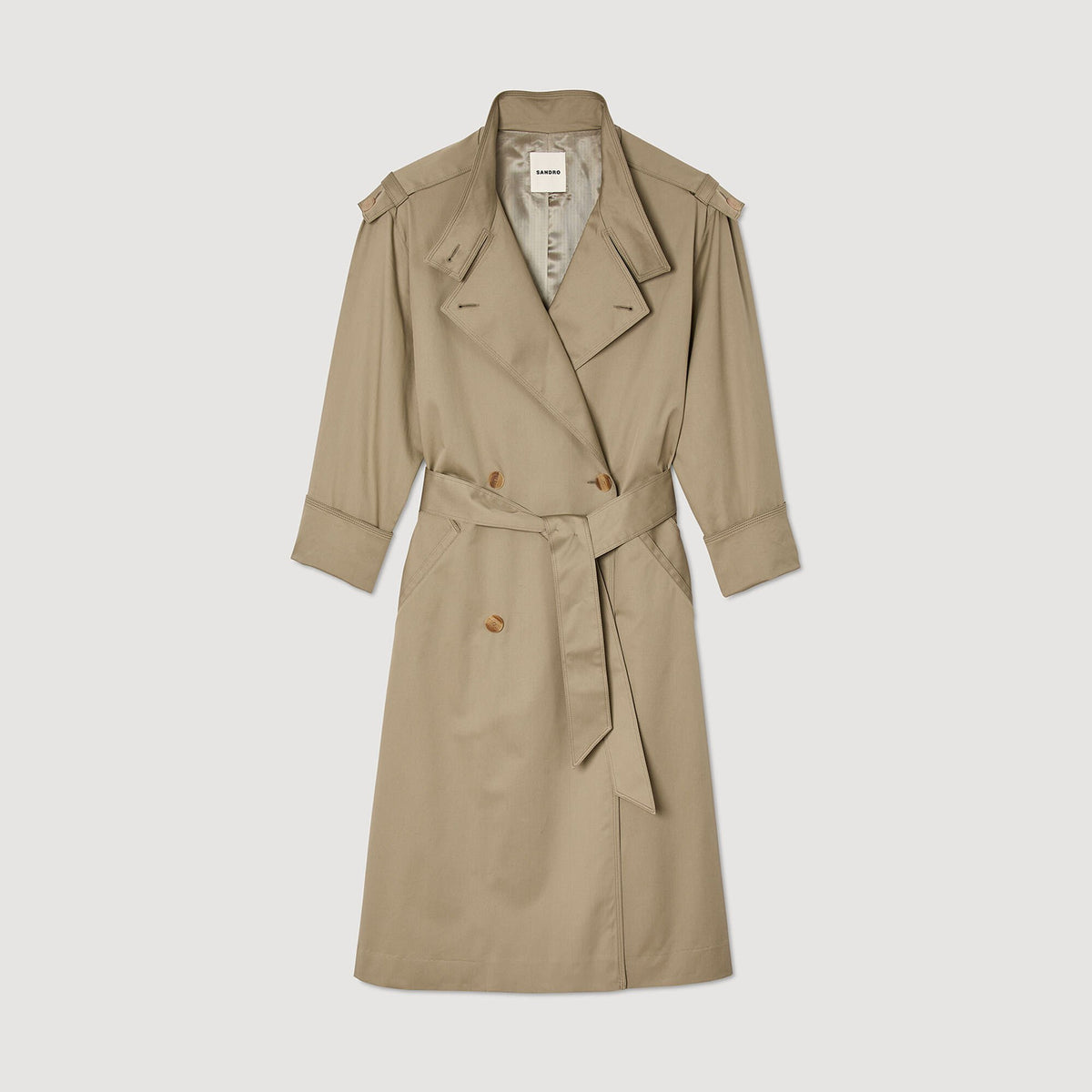 Sandro Belted trench coat