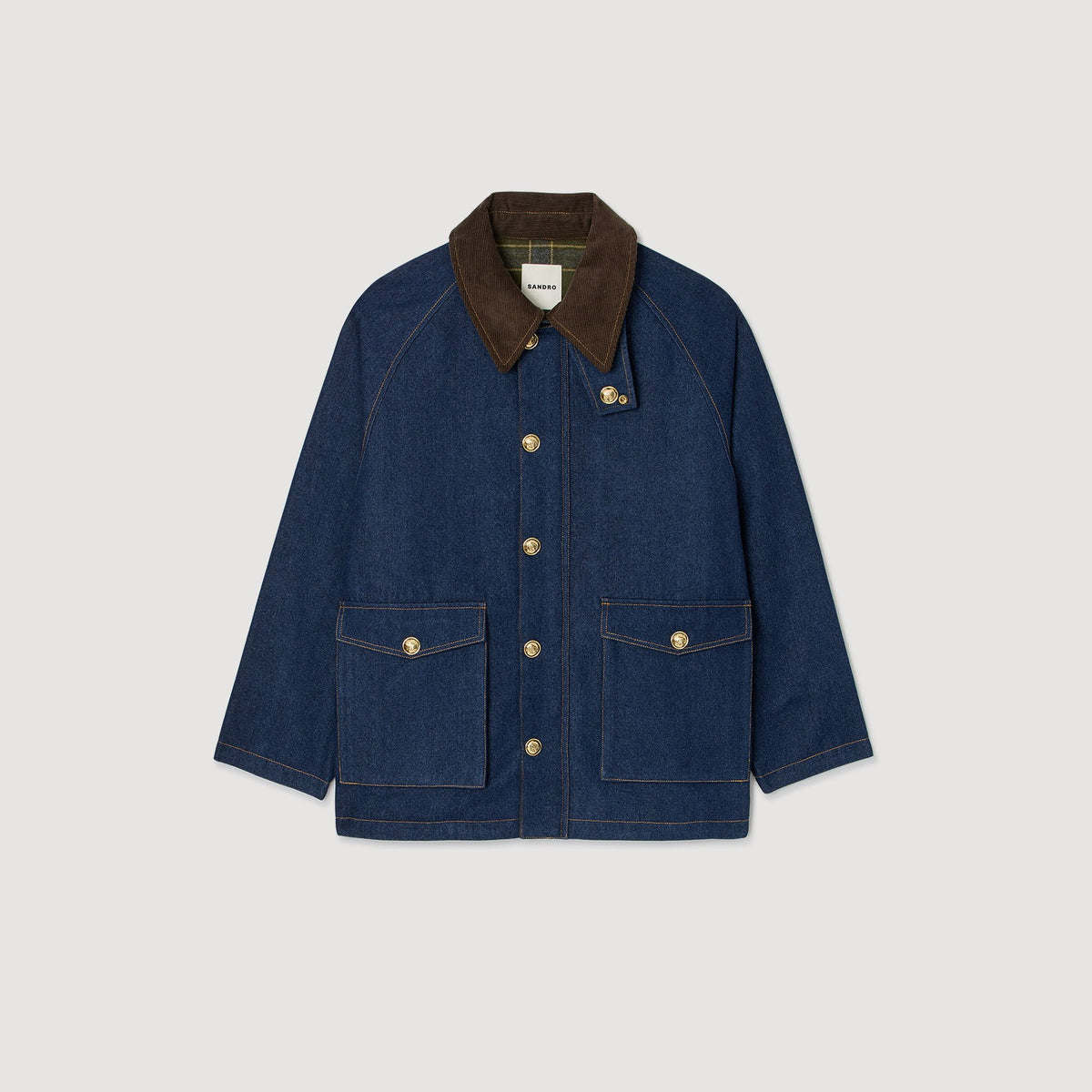 Sandro Denim workwear jacket