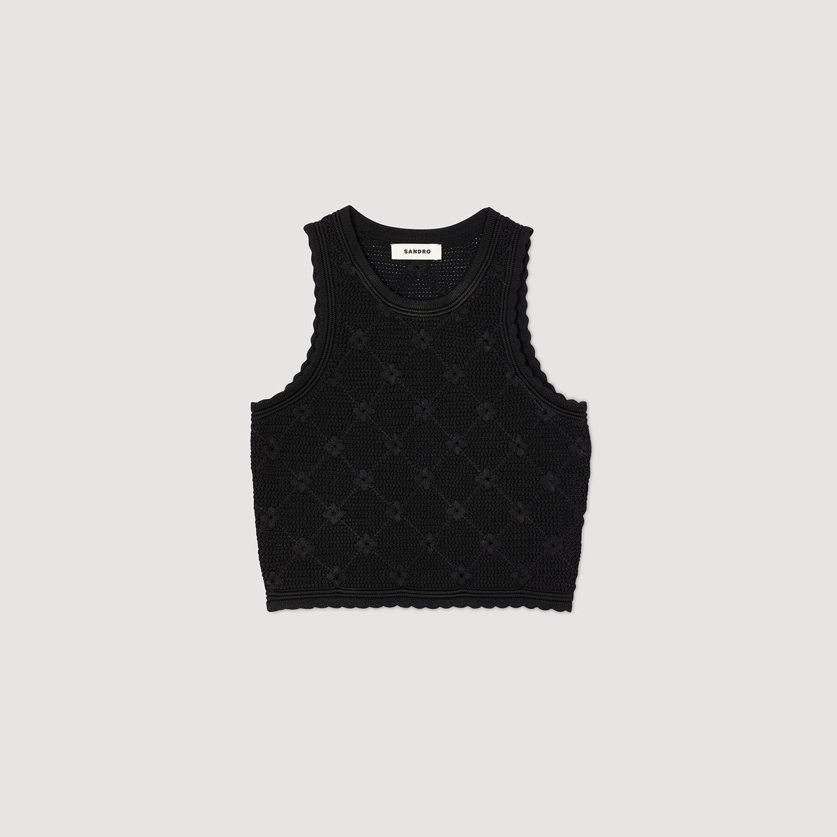 Sandro Decorative knit top