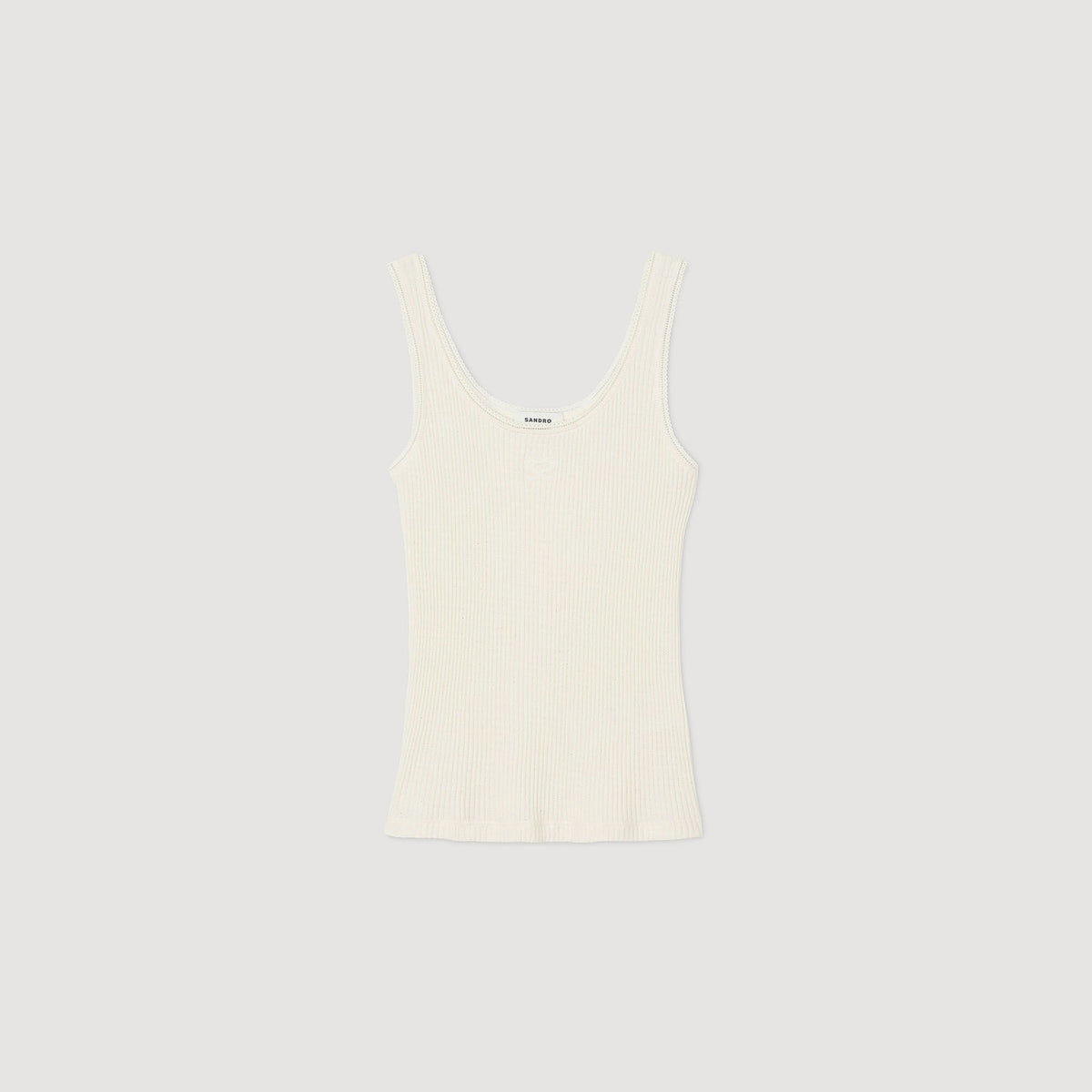 Sandro Rib knit vest top