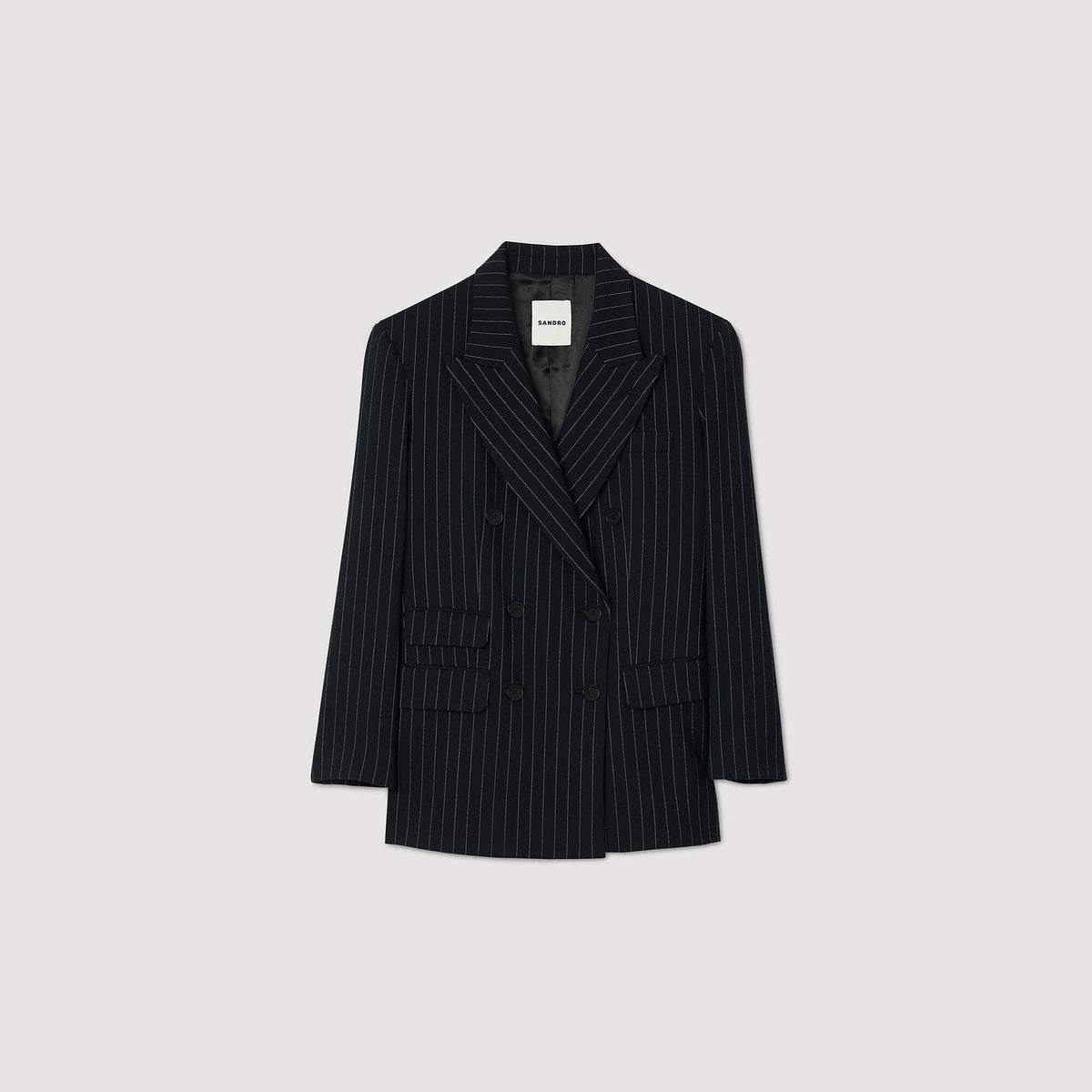 Sandro Striped suit jacket