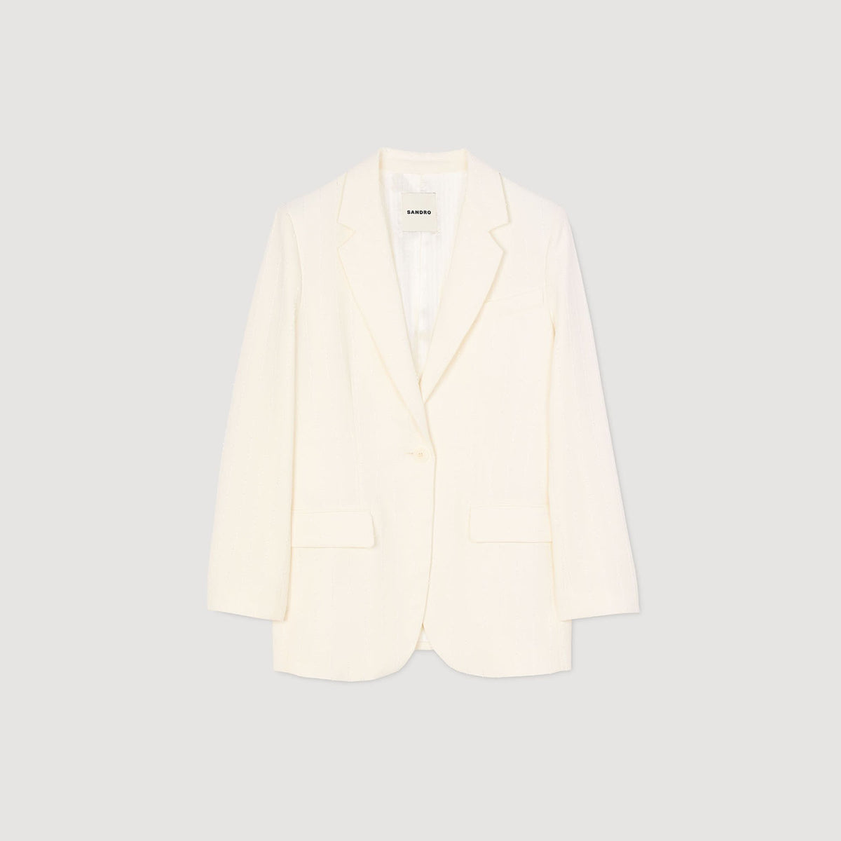 Sandro Sequinned suit jacket