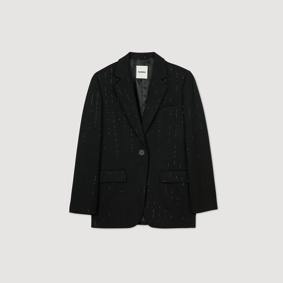 Sandro Sequinned suit jacket