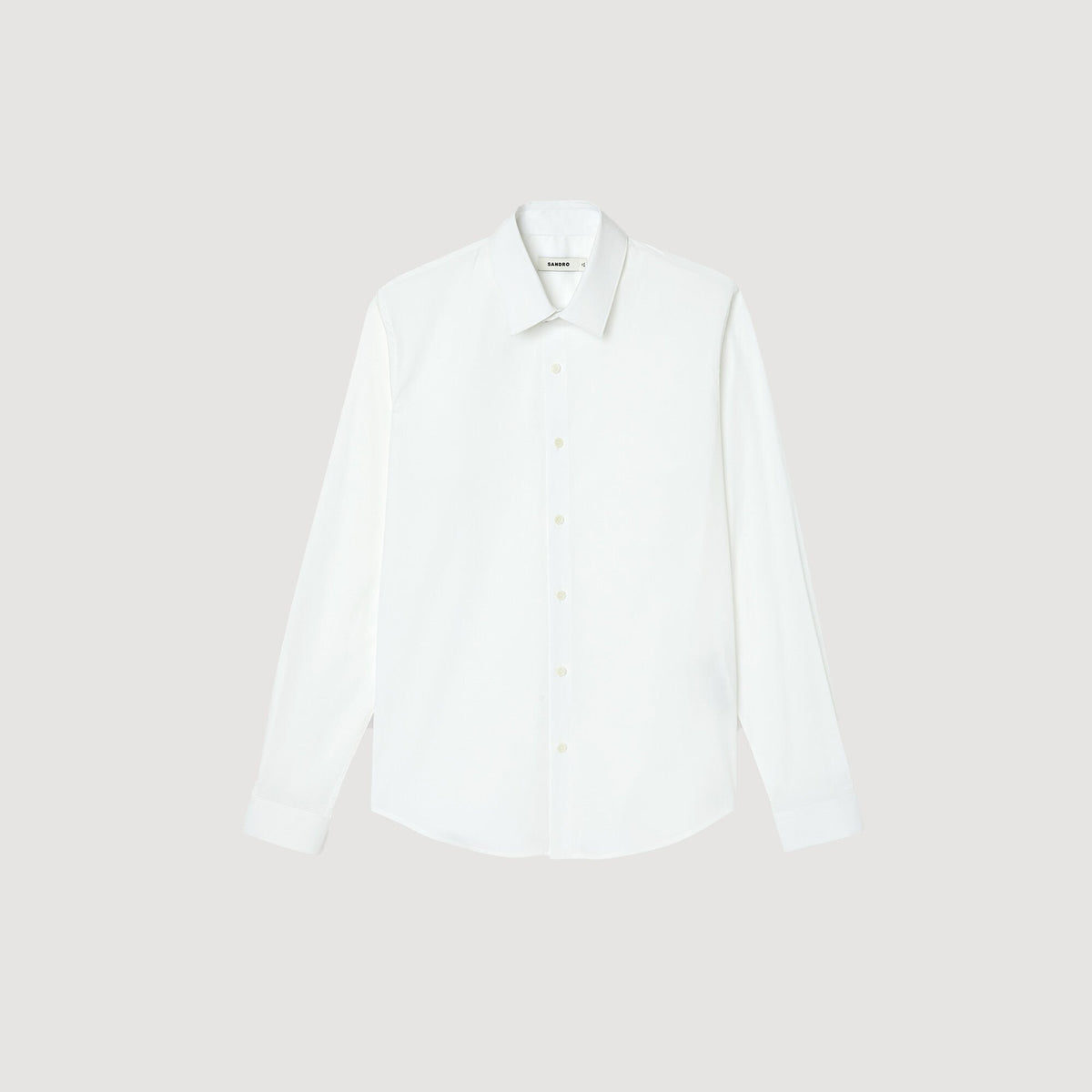 Sandro Fitted stretch cotton shirt