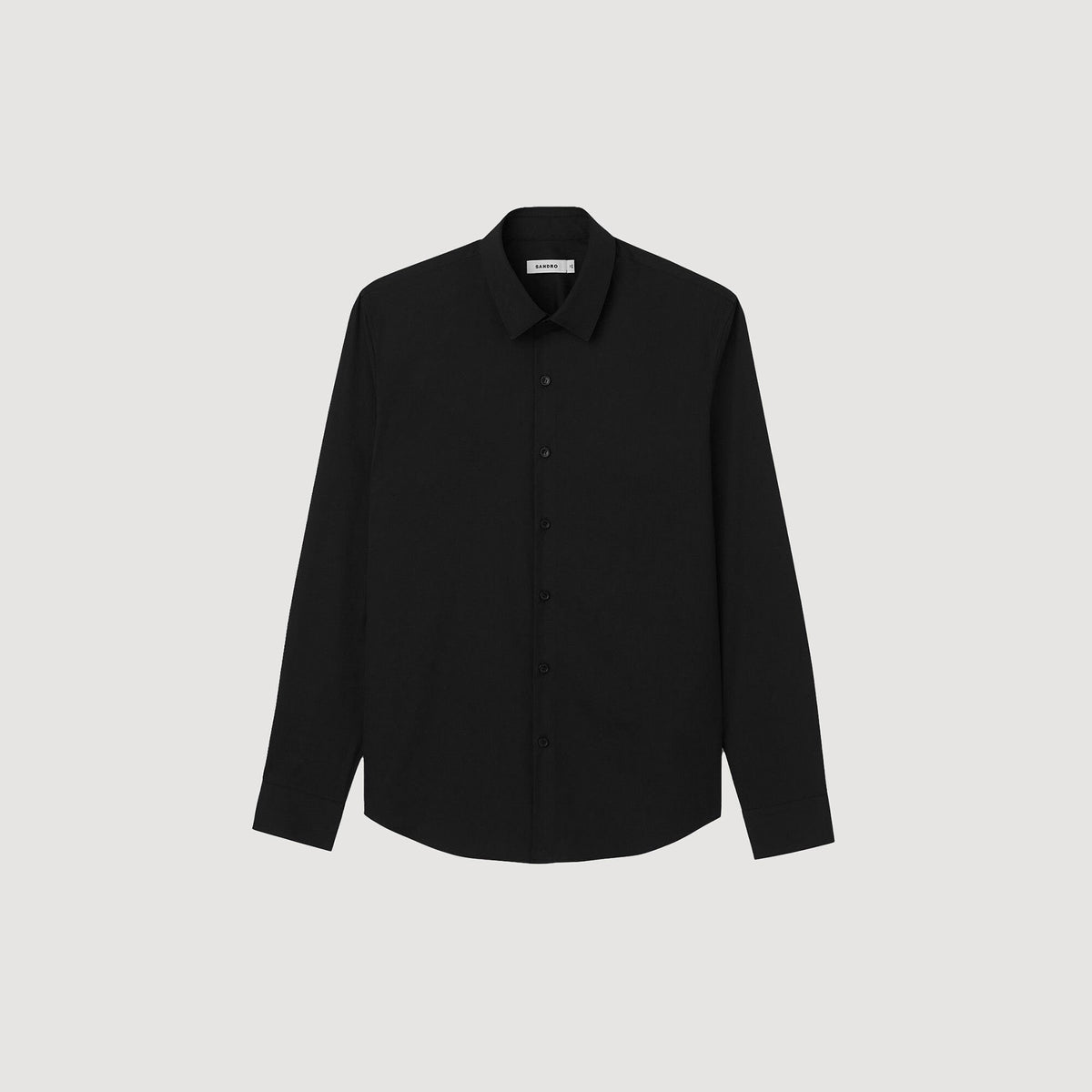 Sandro Fitted stretch cotton shirt