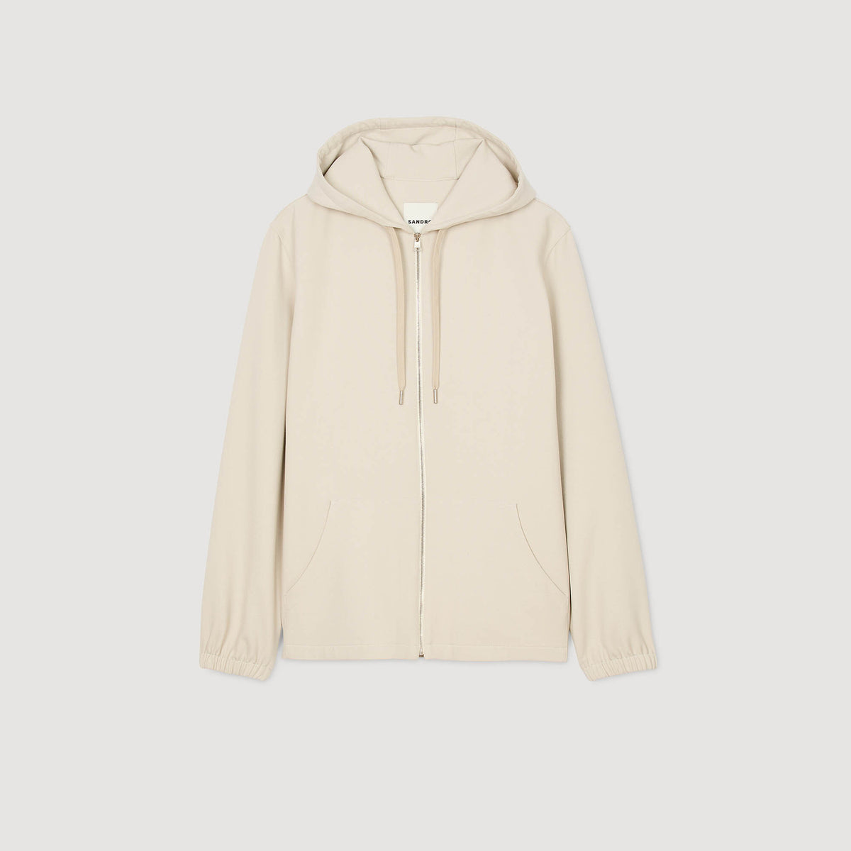 Sandro Hooded shirt jacket