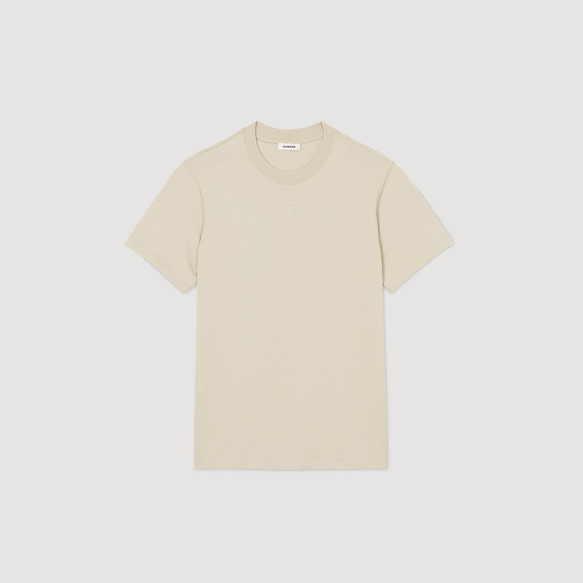 Sandro Cotton T-shirt with logo