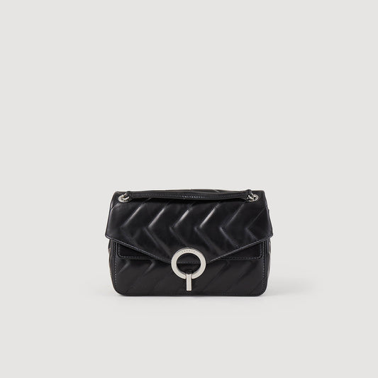 Sandro Yza bag in certified leather