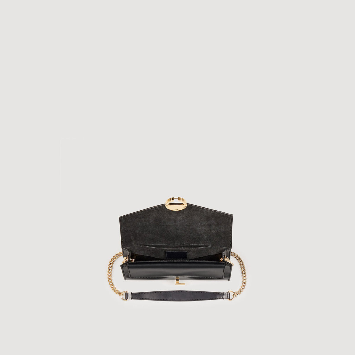 Sandro Yza Pocket clutch bag