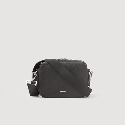 Sandro Small reconstituted leather bag