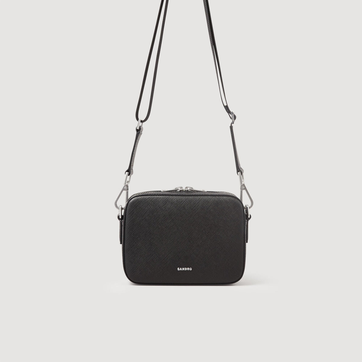 Sandro Small reconstituted leather bag