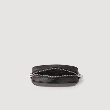 Sandro Small reconstituted leather bag