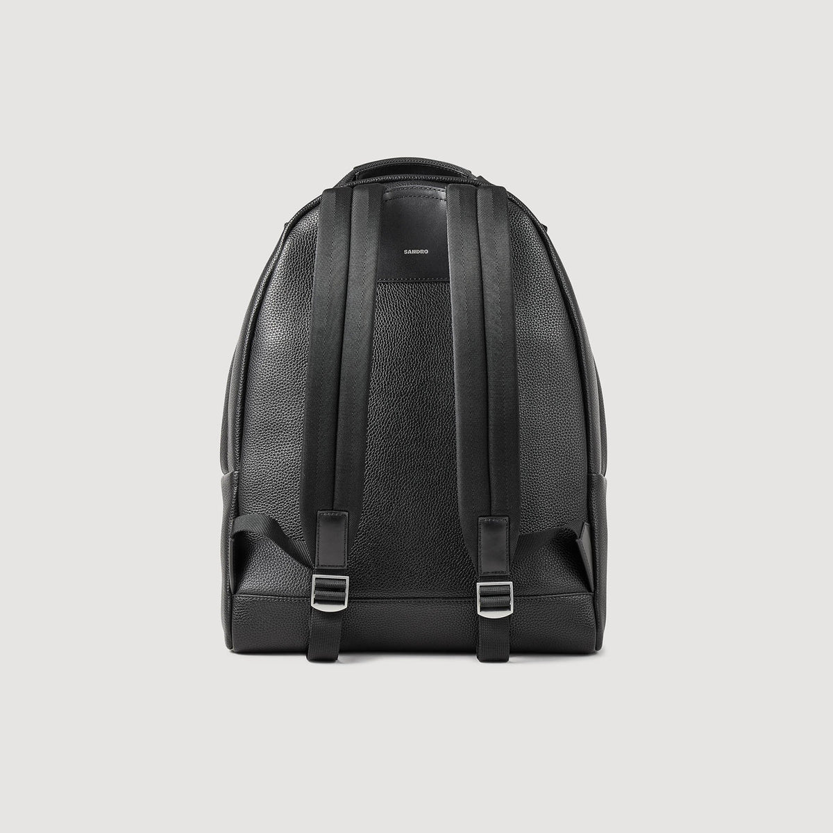Sandro Coated canvas backpack