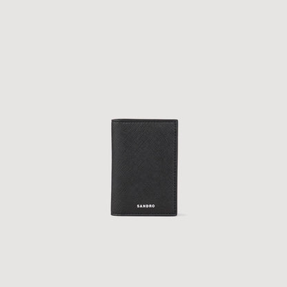 Sandro Reconstituted leather leather wallet