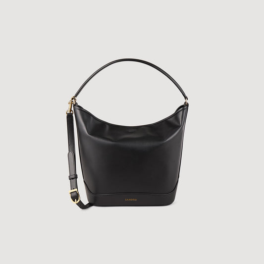 Sandro TANGOSO leather bucket bag