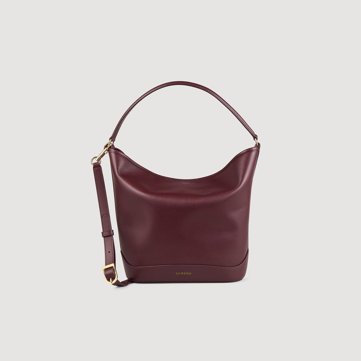 Sandro TANGOSO leather bucket bag