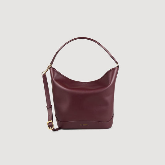 Sandro TANGOSO leather bucket bag