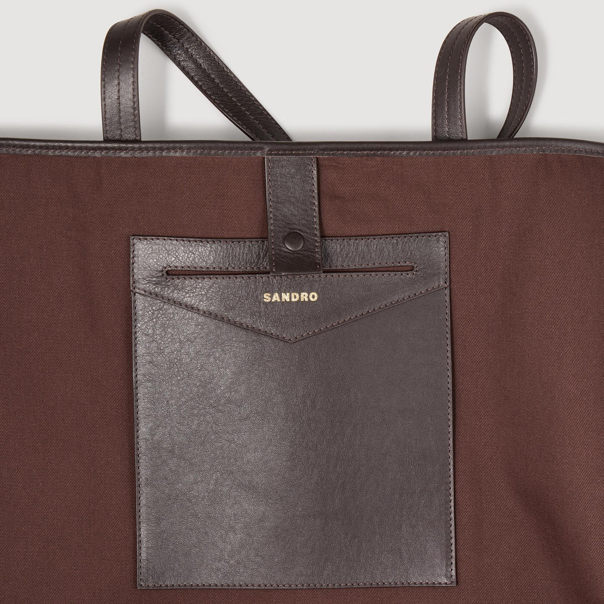 Sandro Suede tote bag