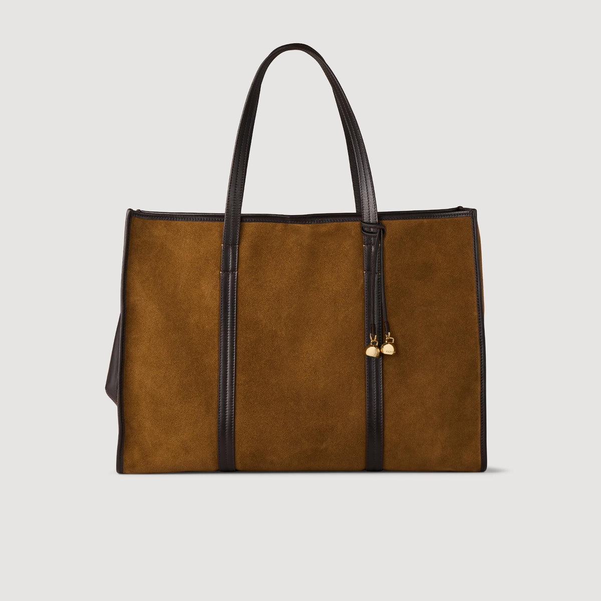 Sandro Suede tote bag