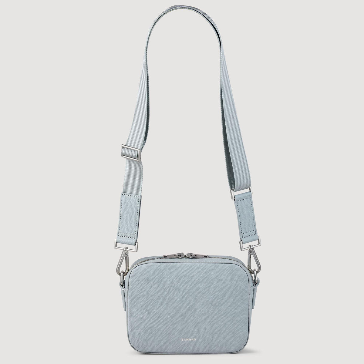 Sandro Small reconstituted leather bag
