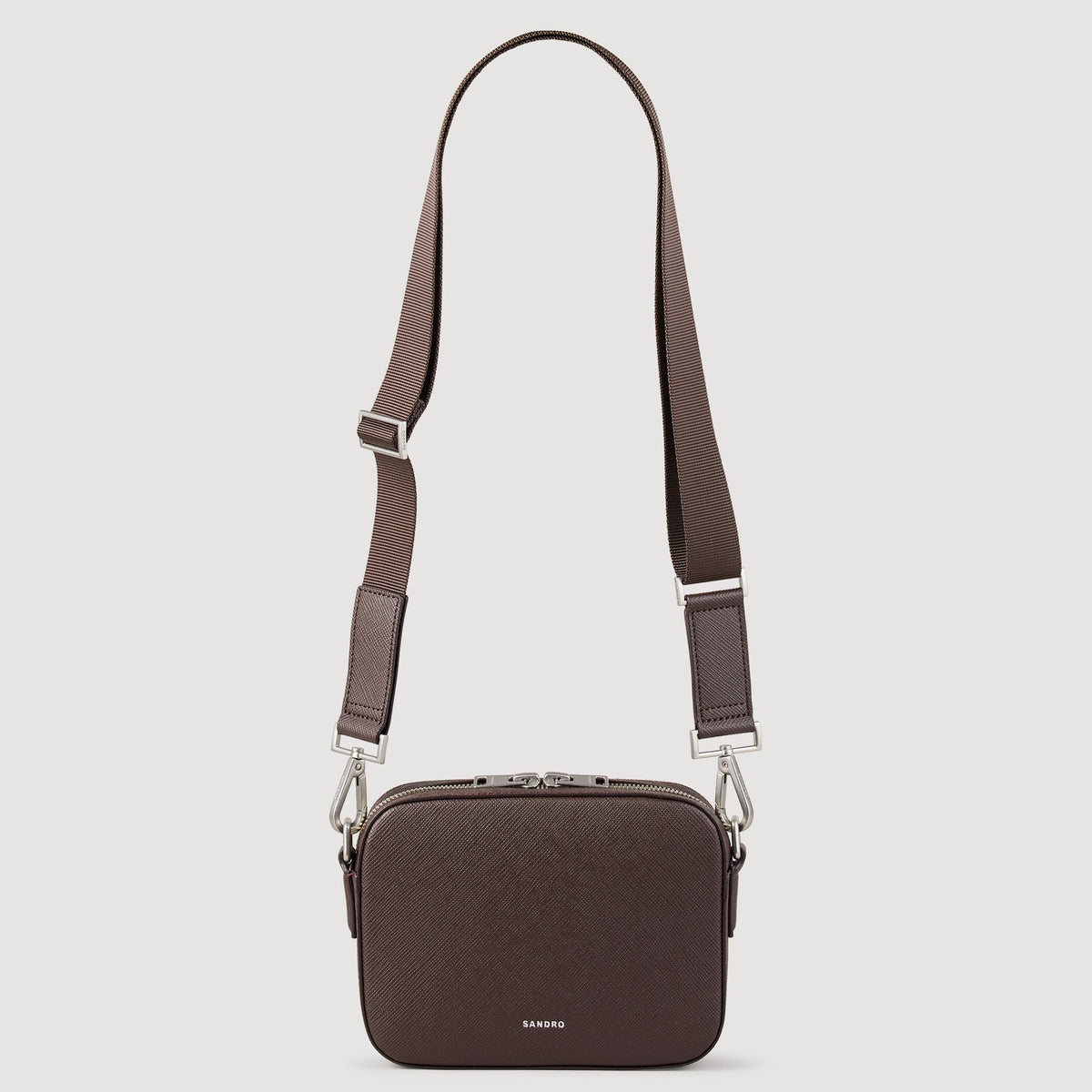 Sandro Small reconstituted leather bag