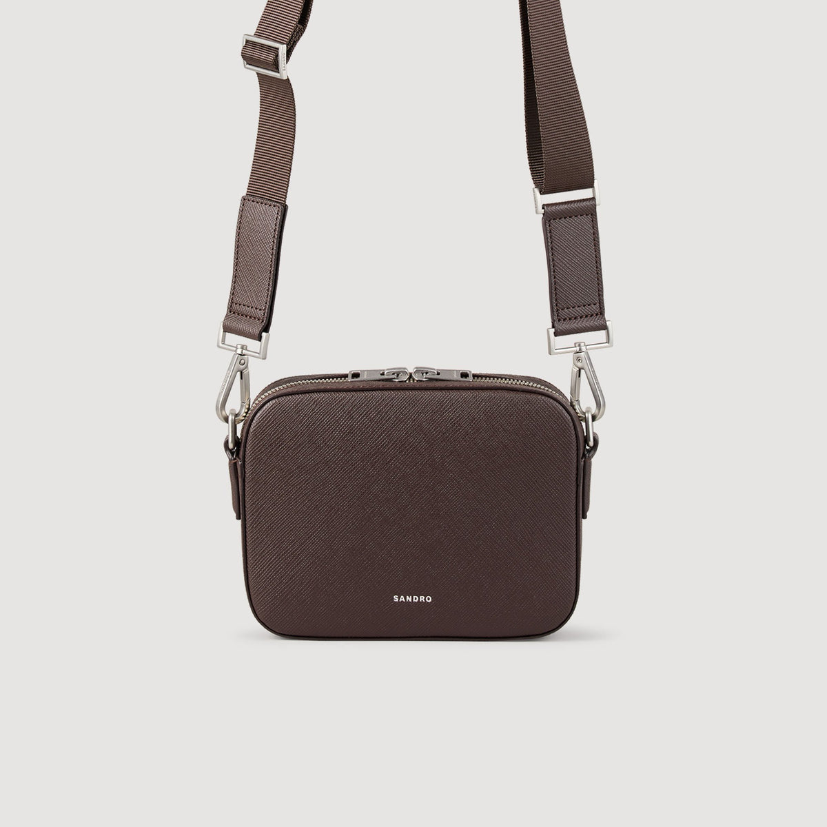 Sandro Small reconstituted leather bag