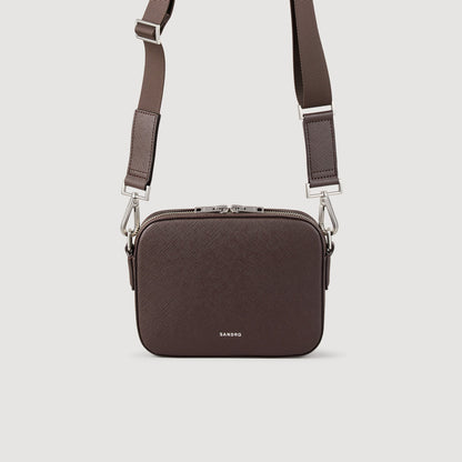 Sandro Small reconstituted leather bag