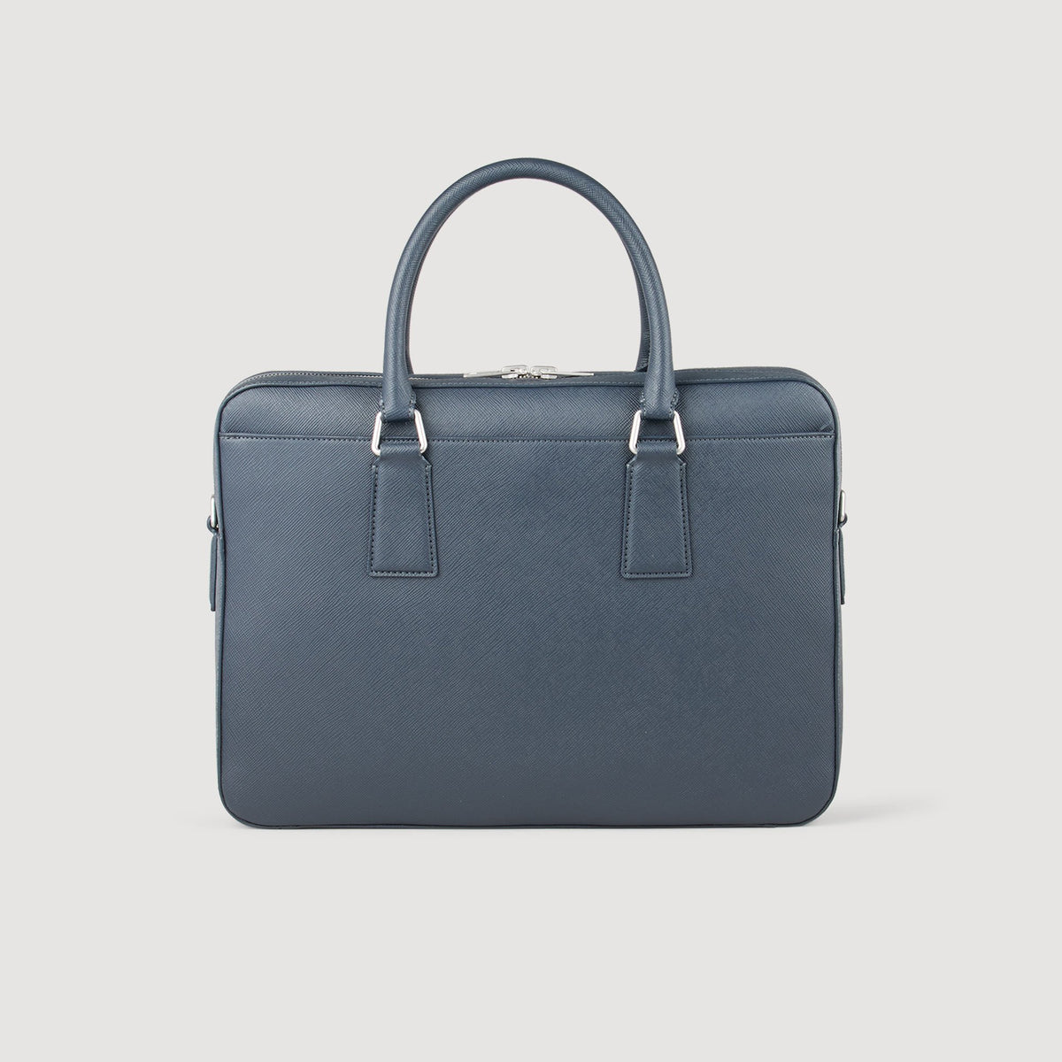 Sandro Reconstituted leather briefcase