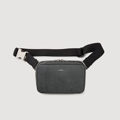 Sandro Small reconstitued leather bag