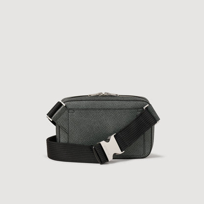 Sandro Small reconstitued leather bag