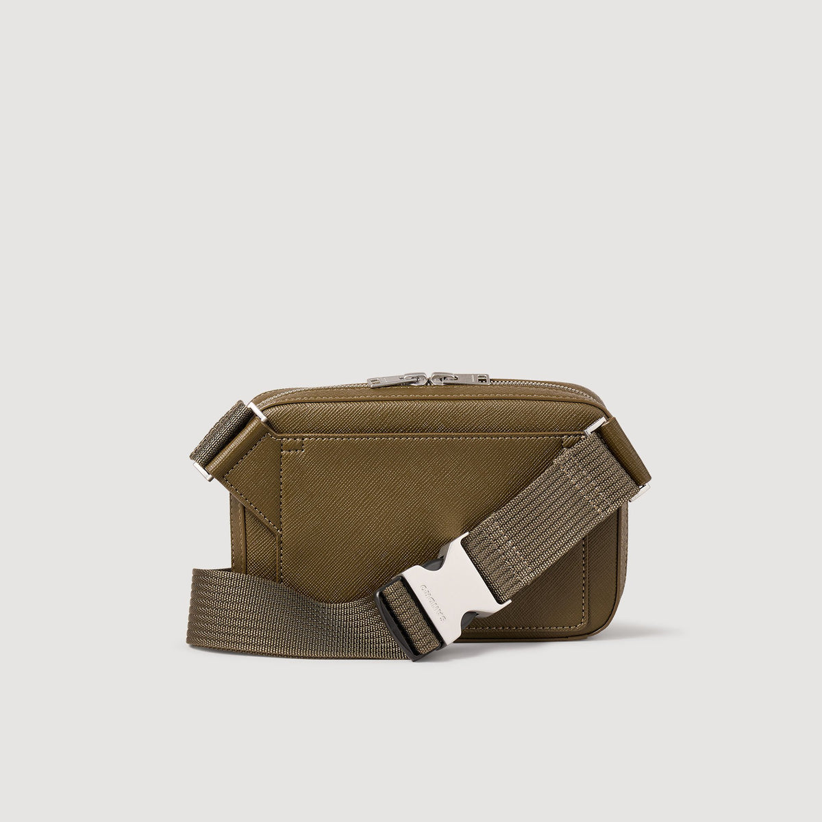 Sandro Small reconstitued leather bag