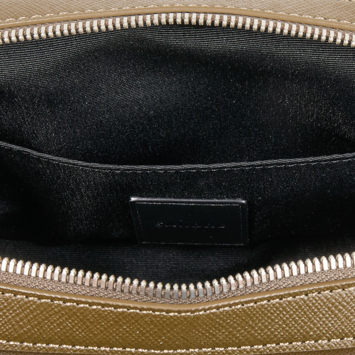Sandro Small reconstitued leather bag