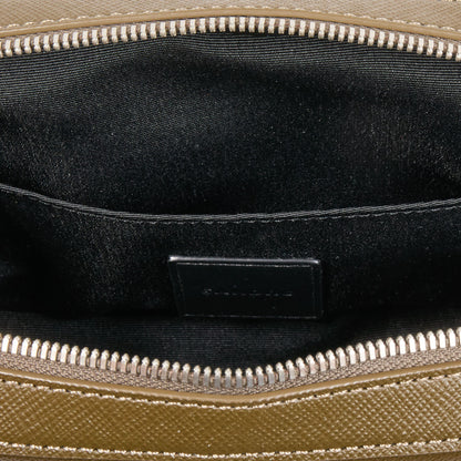 Sandro Small reconstitued leather bag