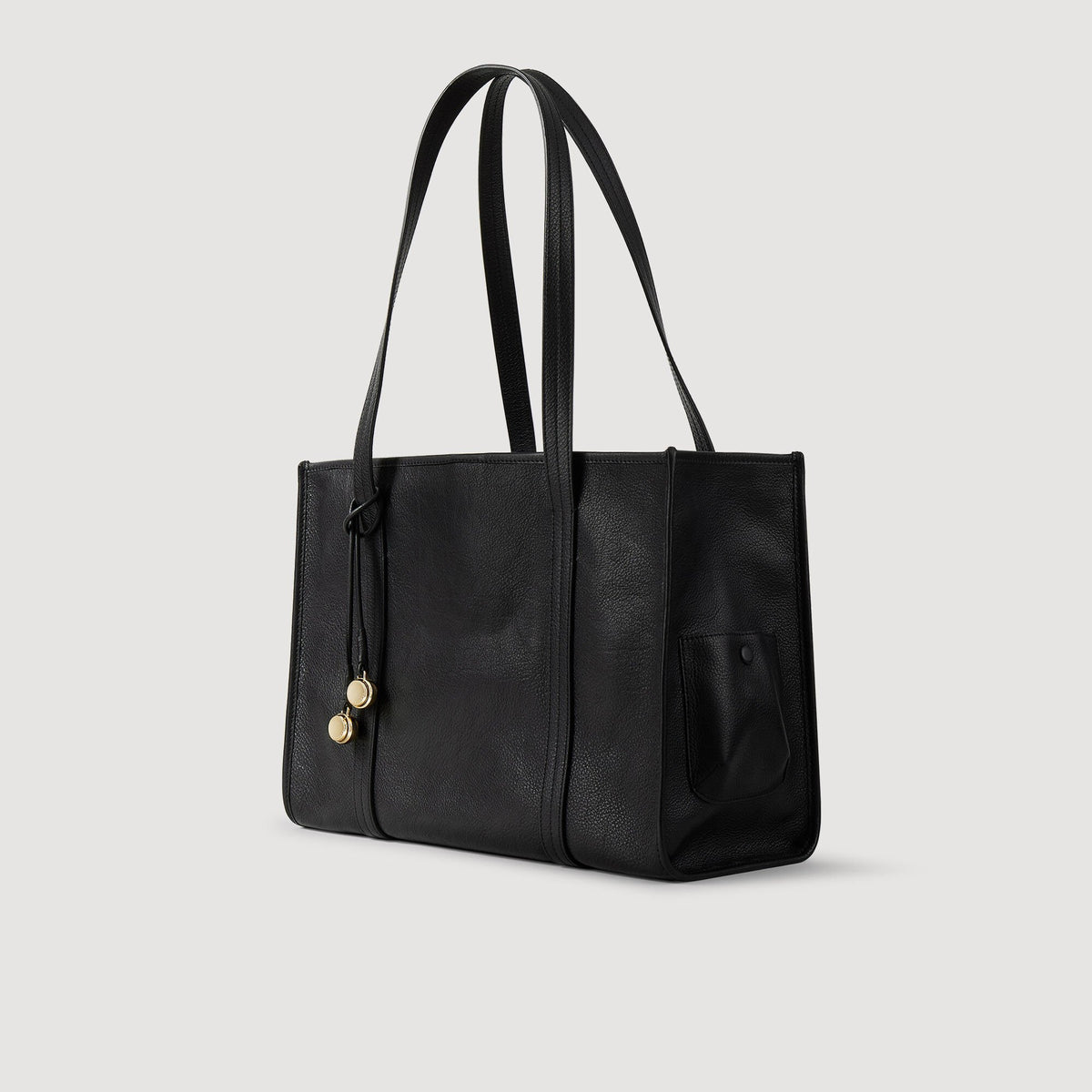 Sandro Soft leather tote bag