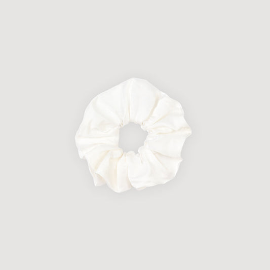 Sandro Satin-effect scrunchie