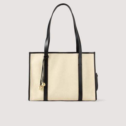 Sandro Canvas tote bag