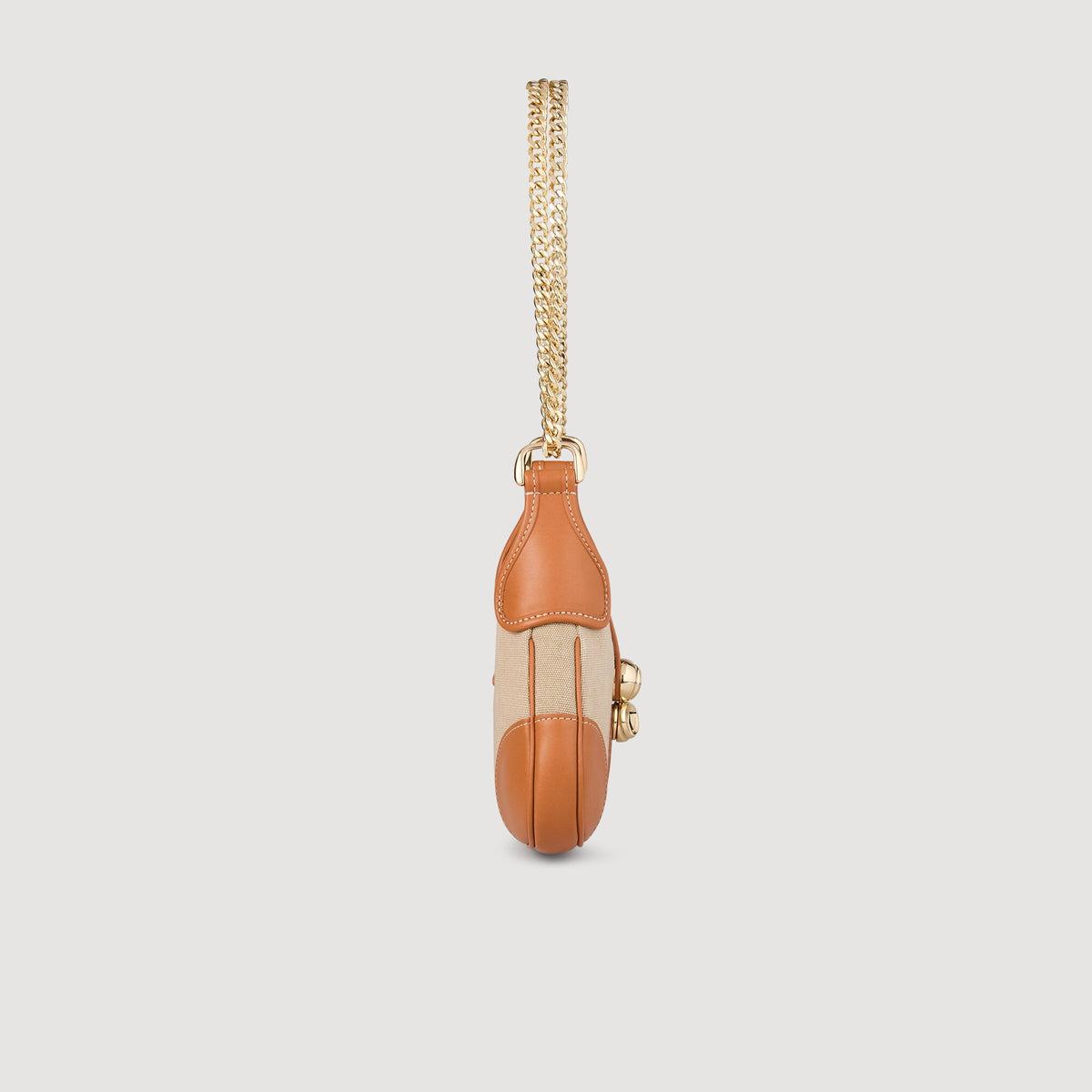 Sandro Janet canvas and leather bag