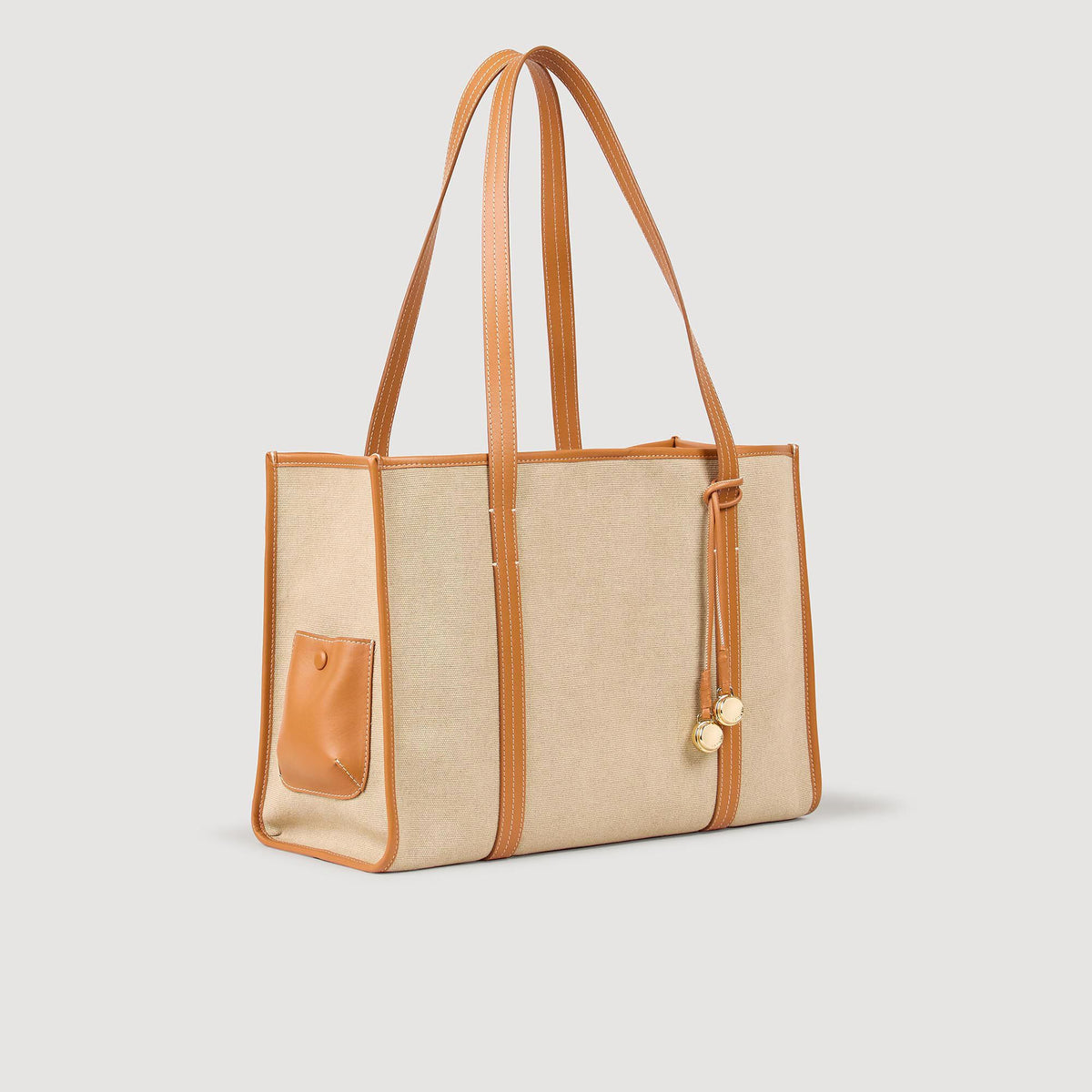 Sandro Canvas tote bag