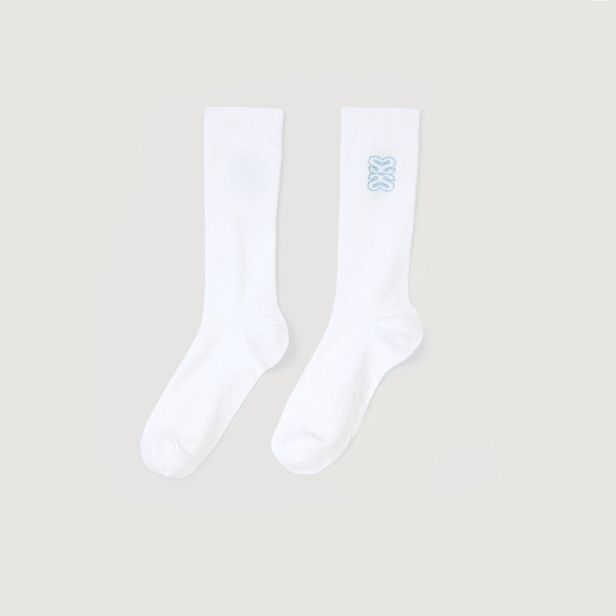 Sandro Embroidered socks