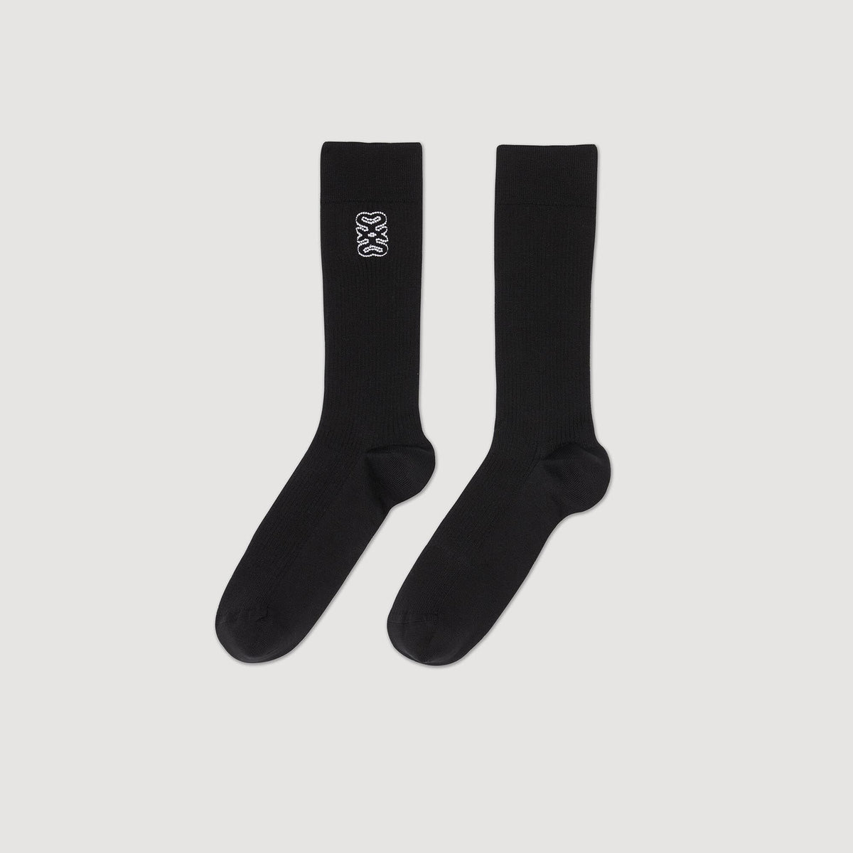Sandro Embroidered socks